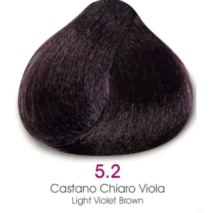 TMT Milano Art Collection Crema Colorante Luminacolor 5.2 Castaño Claro Violeta 100ml - 1